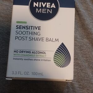Nivea Men Sensitive Soothing Post Shave Balm - White and Blue